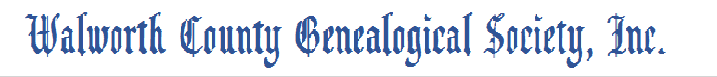 Walworth County Genealogical Society